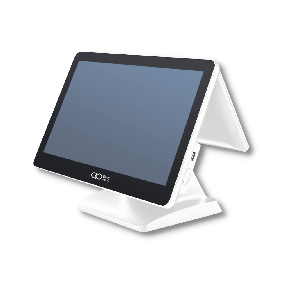 เครื่อง POS ระบบ WINDOWS W1PLUS สีขาว (2 หน้าจอ)